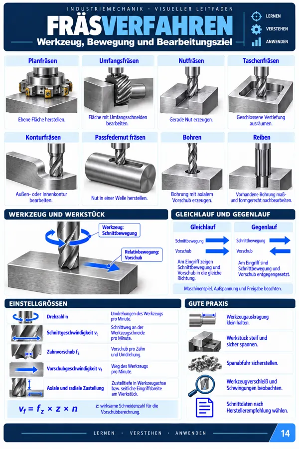 Original-Lerntafel Industriemechanik