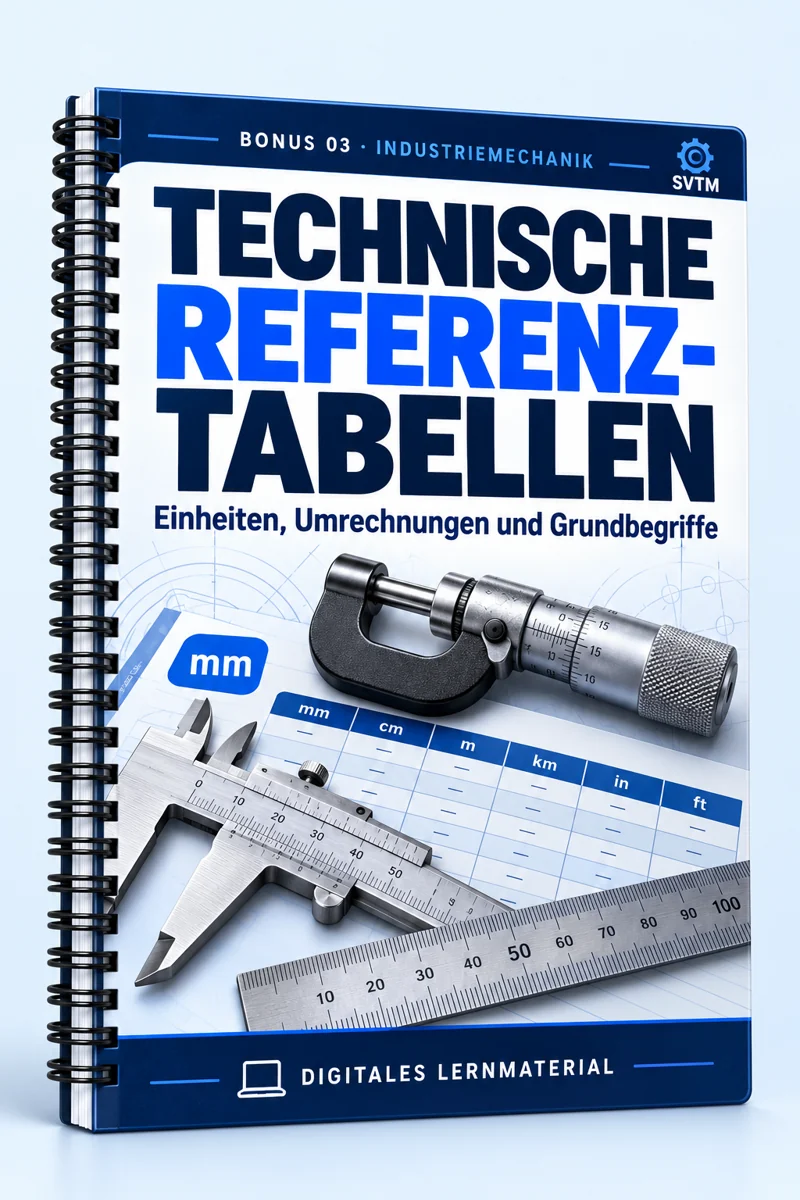 Technische Referenztabellen – digitaler Bonus auf Deutsch
